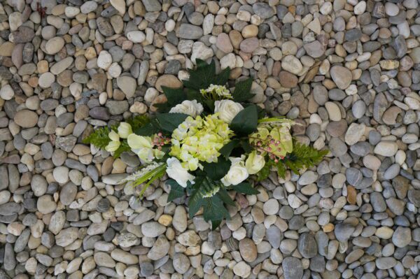 Toefje 35cm wit